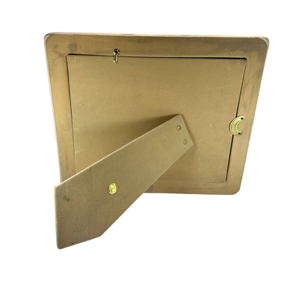 Vtg Terracotta Ceramic Picture Frame Acorn Leaves Natural Autumn 11”x13” - Picture 3 of 8